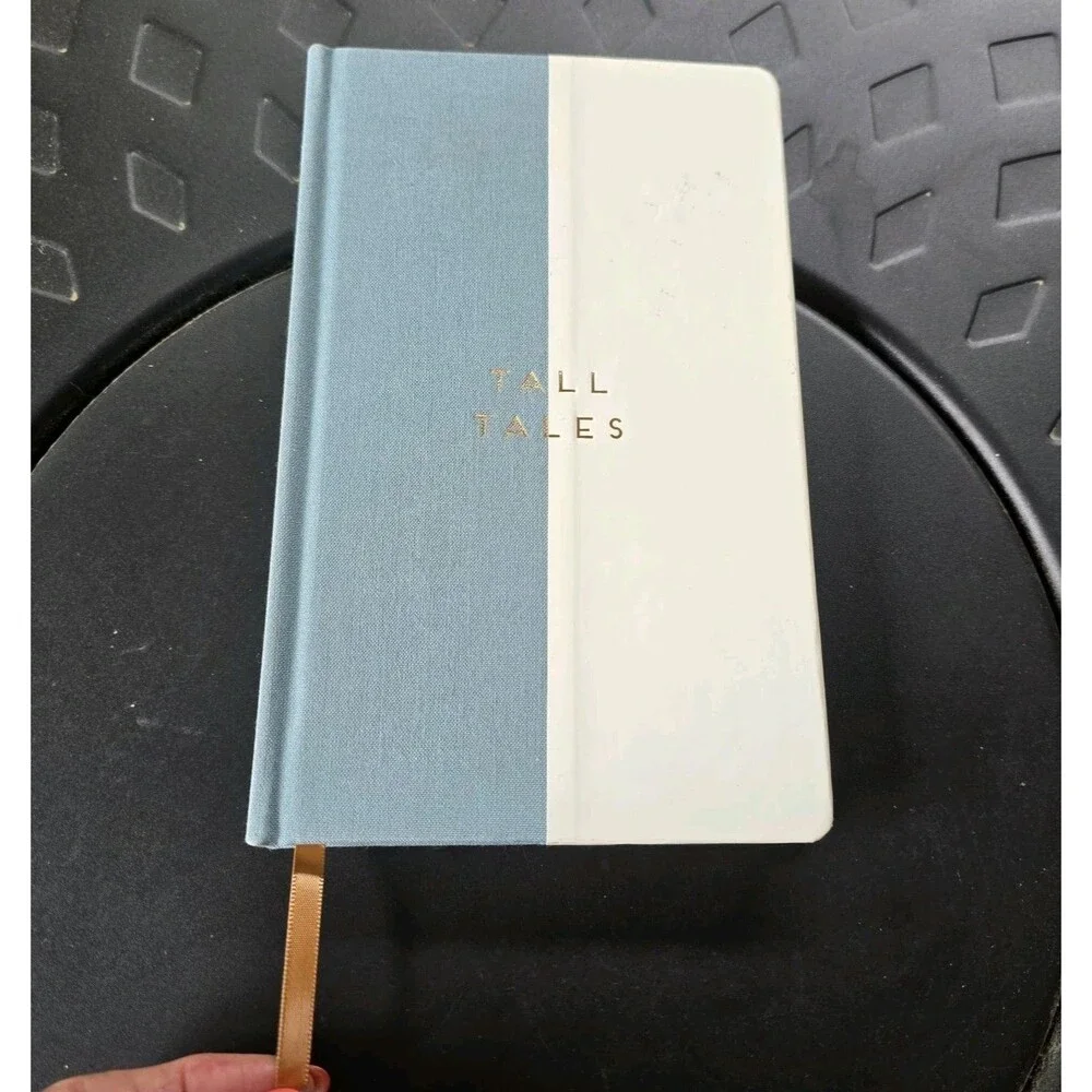 Lined Journal Halfsies Tall Tales Seafoam Green 240 Pages